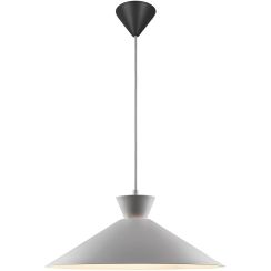 Nordlux Dial lámpara colgante 1x40 W gris/gris ceniza 2213353010