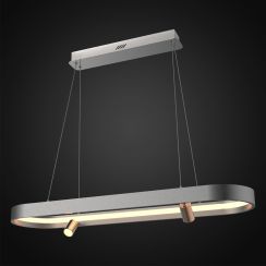 Altavola Design Spectra lámpara colgante 3x40 W oro-gris/gris ceniza LA114/P_92_2+1_grey_gold