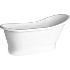 Besco Gloria bañera exenta 150x66 cm oval blanco #WMMB-150GLB