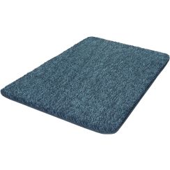 Kleine Wolke Seattle alfombrilla para baño 90x60 cm rectangular azul 4071754519