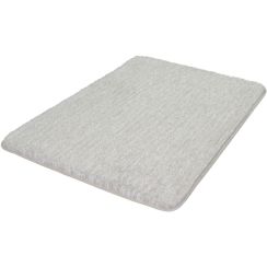 Kleine Wolke Seattle alfombrilla para baño 120x70 cm rectangular gris 4071913225