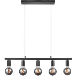 Nordlux Paco lámpara colgante 5x25 W negro 2213273003