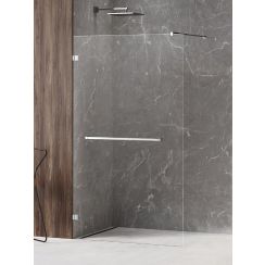 New Trendy Avexa ścianka prysznicowa walk-in 140 cm chrom połysk/szkło przezroczyste EXK-2532