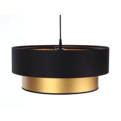 BPS Koncept Duo ellegant lámpara colgante 1x60 W negro-oro 061-044-50