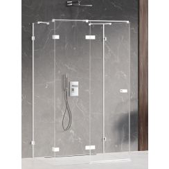 New Trendy Avexa White kabina prysznicowa 120x70 cm prostokątna lewa biały mat/szkło przezroczyste EXK-2870