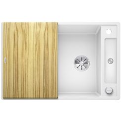 Blanco Axia III 45 S fregadero de granito 78x51 cm blanco 523177