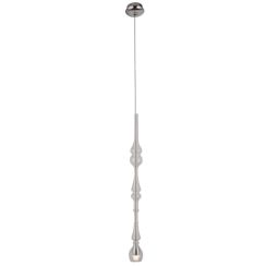 MaxLight Murano lámpara colgante 1x3 W cromo P0248