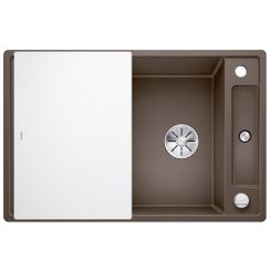 Blanco Axia III 45 S fregadero de granito 78x51 cm marrón 523192