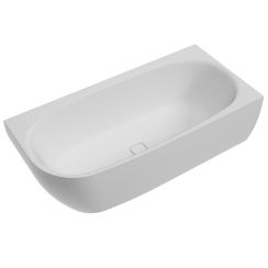 Hoesch iSensi bañera de esquina 160x75 cm rectangular blanco 3972.010