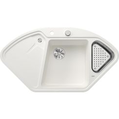Blanco Delta II fregadero de granito 105.7x57.5 cm blanco 523660