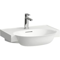 Laufen The New Classic lavabo 60x48 cm semicircular clásico-para mueble blanco H8138530001081