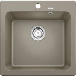 Blanco Naya 5 fregadero de granito 51.5x51 cm marrón 526584