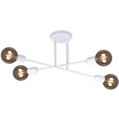 Kaja Sitya White lámpara de techo 4x60 W blanco K-4392