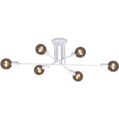 Kaja Sitya White lámpara de techo 6x60 W blanco K-4393