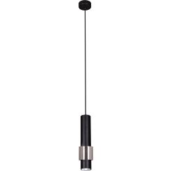 Kaja Nikos lámpara colgante 1x10 W negro-cromo K-4713