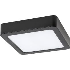 Rabalux Shaun plafón 1x12 W negro 2689