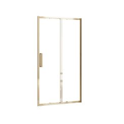 Rea Rapid Slide puerta de ducha 110 cm corredera oro brillante/vidrio transparente REA-K5613