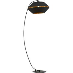 Emibig Piano lámpara de pie 1x15 W negro-oro 1183/LP