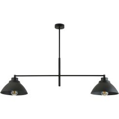 Emibig Maverick lámpara de techo 2x15 W negro 1211/2