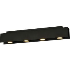 Emibig Kenno lámpara de techo 4x8 W negro 1141/4