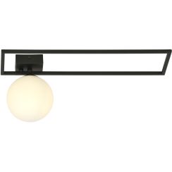 Emibig Imago lámpara de techo 1x10 W negro-ópalo 1130/1B