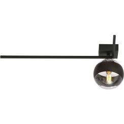 Emibig Imago Stripe lámpara de techo 1x10 W negro-transparente 1132/1F