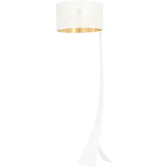 Emibig Estrella lámpara de pie 1x15 W blanco-oro 1155/LP1