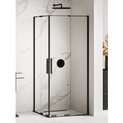 New Trendy Smart Black kabina prysznicowa 120x120 cm kwadratowa czarny mat/szkło przezroczyste EXK-4173