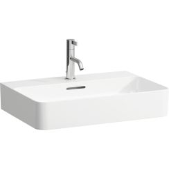 Laufen Val umywalka 60x42 cm prostokątna ścienna-nablatowa biała H8162830001041