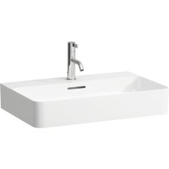 Laufen Val lavabo 65x42 cm rectangular clásico-sobre encimera blanco brillante H8162840001041