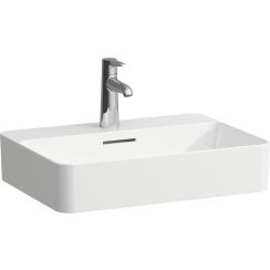 Laufen Val umywalka 55x40 cm prostokątna nablatowa biała H8122847571041