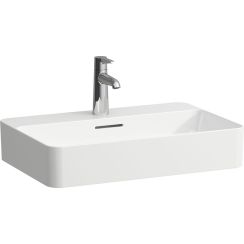Laufen Val lavabo 60x40 cm rectangular sobre encimera blanco H8122854001041