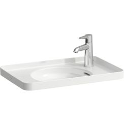 Laufen Val lavabo 55x36 cm rectangular empotrado blanco brillante H8172810001061