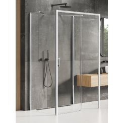 New Trendy Prime kabina prysznicowa 130x100 cm prostokątna chrom połysk/szkło przezroczyste K-0855