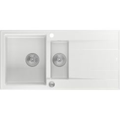 Quadron Evan fregadero graniteq 100x50 cm blanco HQE510050U1_BS_P2O