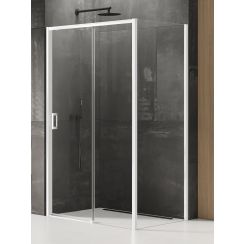 New Trendy Prime White kabina prysznicowa 150x70 cm prostokątna biały mat/ K-1404