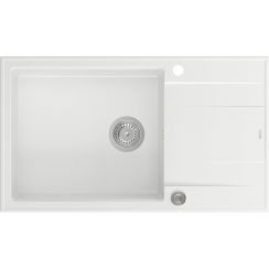 Quadron Evan fregadero graniteq 86x50 cm blanco HCQE58650U1_BS_P2O