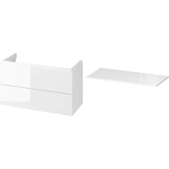 Conjunto armario Cersanit Larga S932-076, encimera Cersanit Larga S932-025