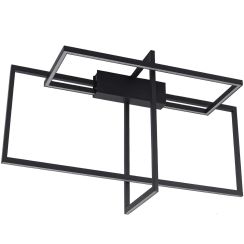 Light Prestige Frame 3D lámpara de techo 5x60 W negro LP-980/3D3BK