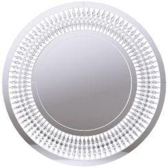 Ars Longa Rocco espejo 90x90 cm circular plata ROCCOLUSTRO