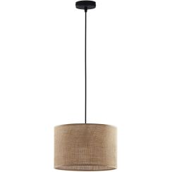 TK Lighting Juta lámpara colgante 1x15 W marrón 6580