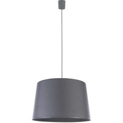 TK Lighting Maja lámpara colgante 1x15 W gris/gris ceniza 1881