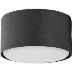 TK Lighting Dallas lámpara de techo 1x10 W negro 6241