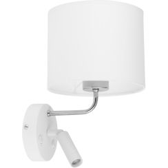 TK Lighting Richi lámpara de pared 1x60 W blanco 4236