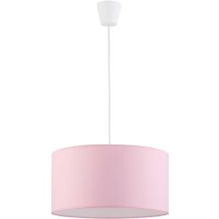 TK Lighting Rondo lámpara colgante 1x15 W blanco-rosa 3231