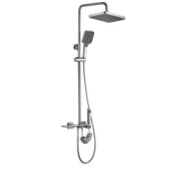 Rea Helix conjunto de ducha a pared con rociador con efecto lluvia || REA-P6622