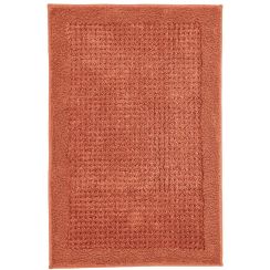 Kleine Wolke Net alfombrilla para baño 120x70 cm rectangular naranja 9171304225