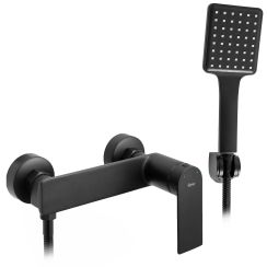 Rea Storm grifo para ducha a pared negro REA-B8033