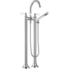 Dornbracht Vaia grifo de bañera y ducha en suelo cromo 25943819-00