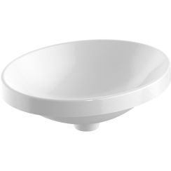 Geberit Variform lavabo 50x40 cm oval empotrado blanco 115.672.JM.2